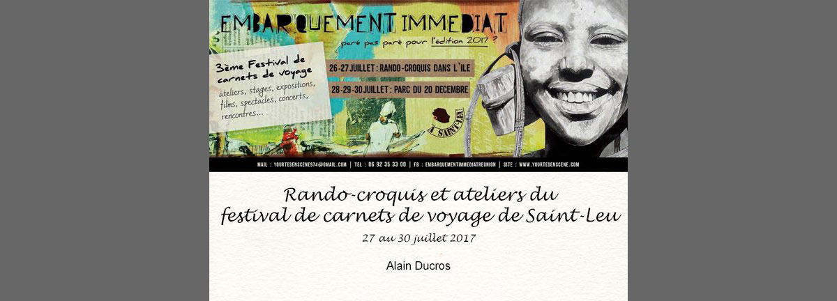 Carnet de voyage au Festival 
