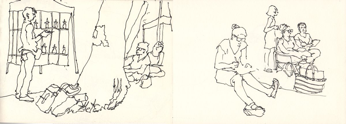 Carnet de voyage au Festival 