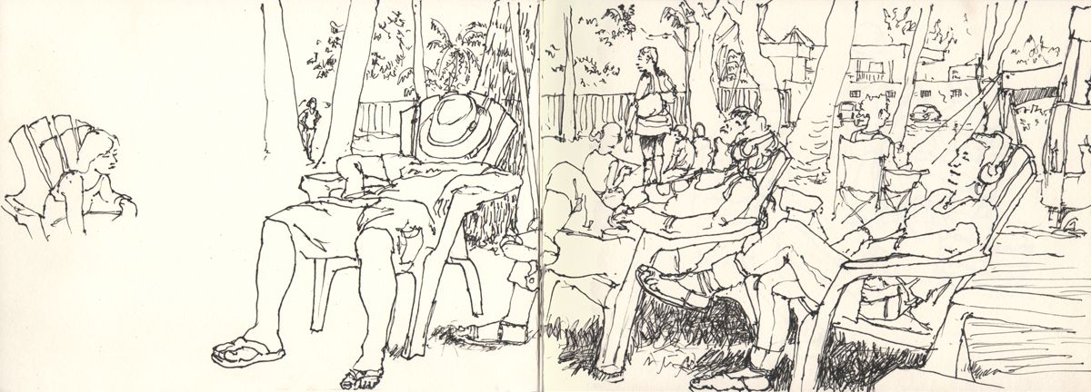 Carnet de voyage au Festival 