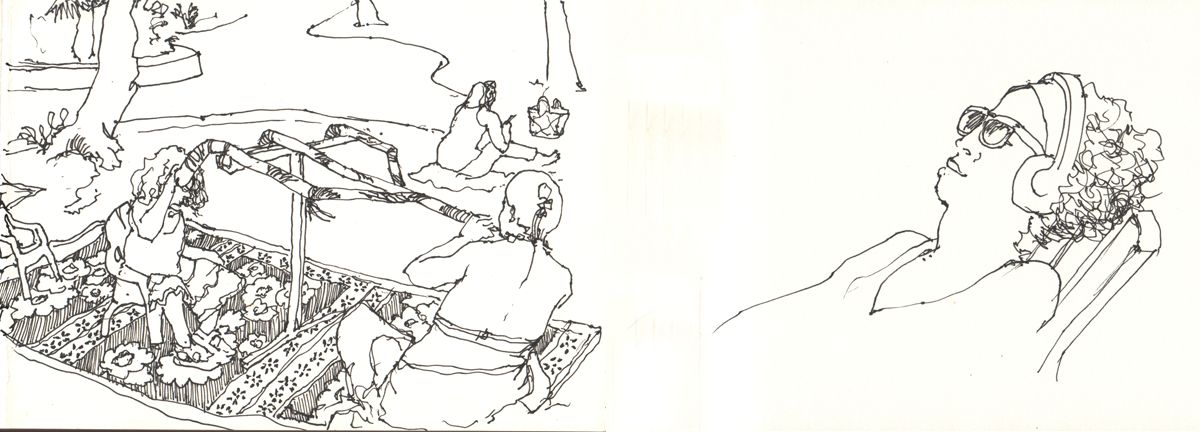 Carnet de voyage au Festival 
