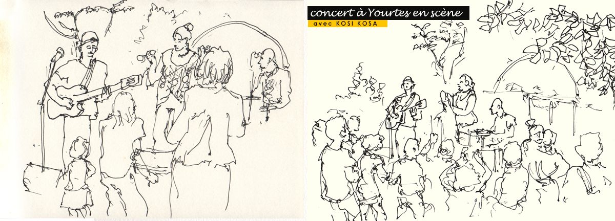 Carnet de voyage au Festival 
