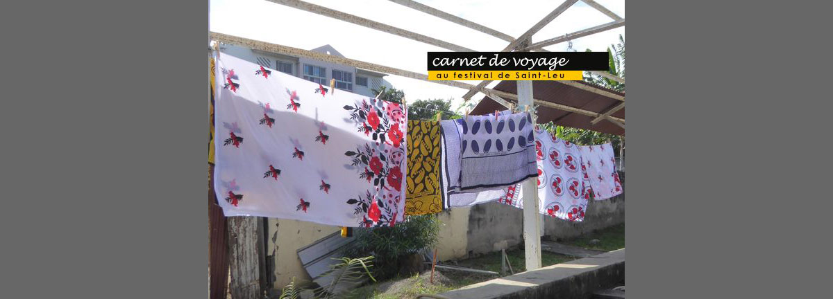 Carnet de voyage au Festival 
