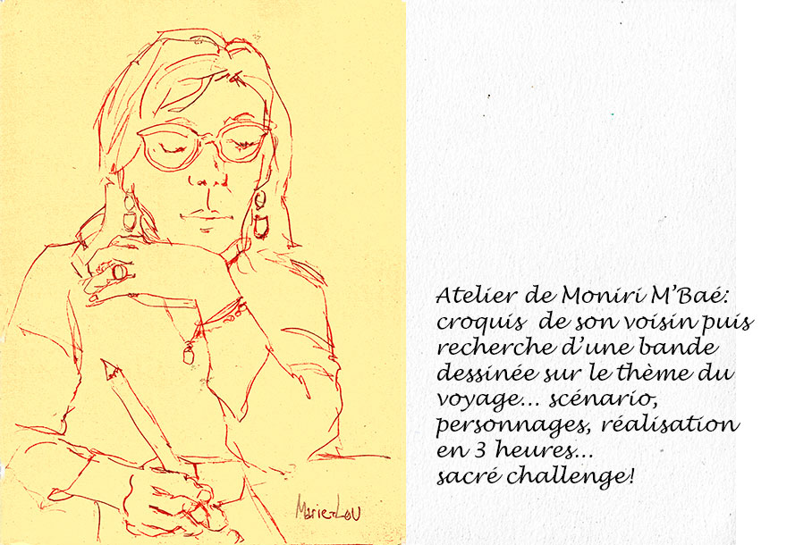 Carnet de voyage au Festival 