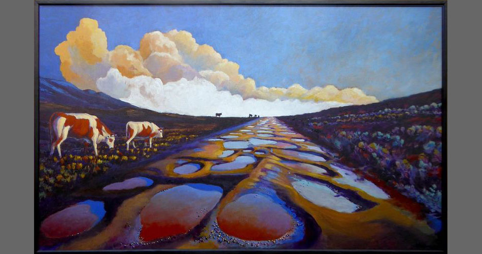 Chemin volcan
