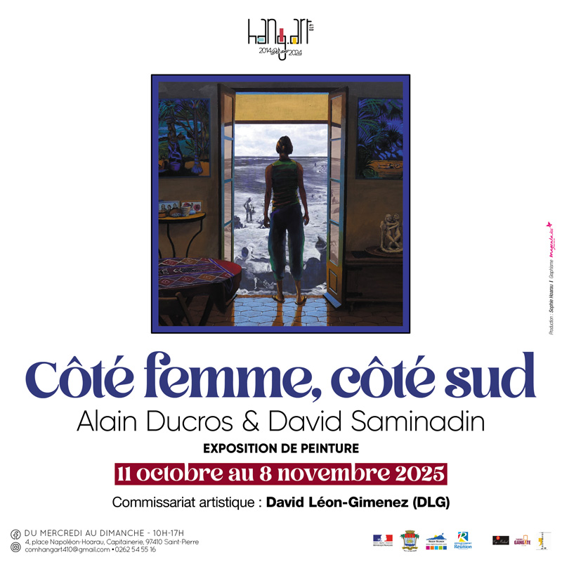 Exposition à La galerie Hang'Art 97410